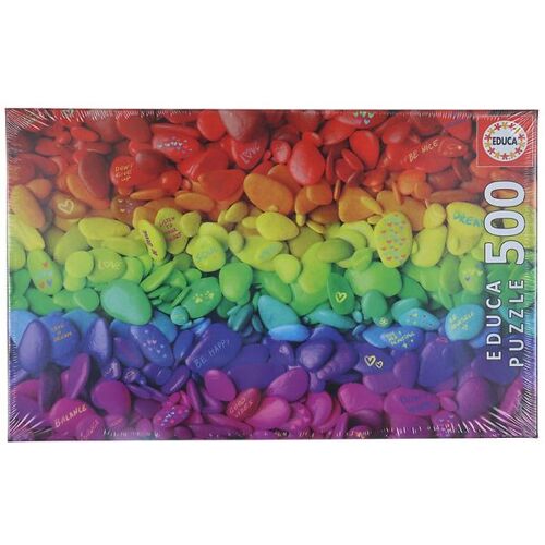 Educa Puzzlespiel - Kieselsteine - 500 Teile - One Size - Educa Puzzlespiele