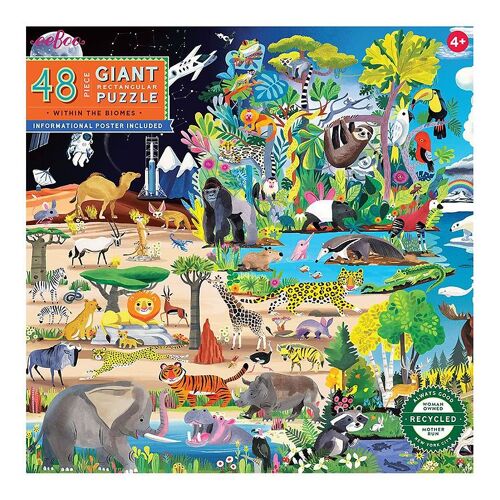 Eeboo Puzzlespiel - 48 Teile - Teile - One Size - Eeboo Puzzlespiel