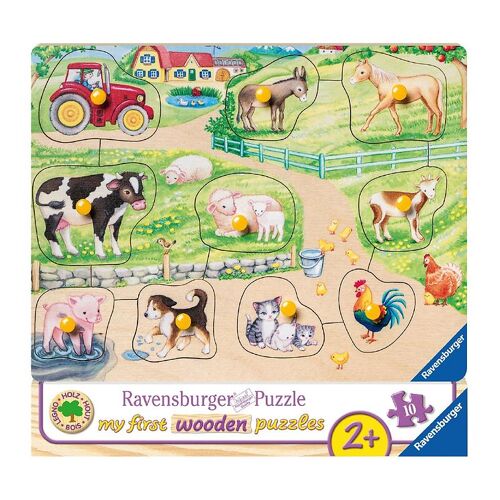 Ravensburger Holz Puzzlespiel - My First - Farm