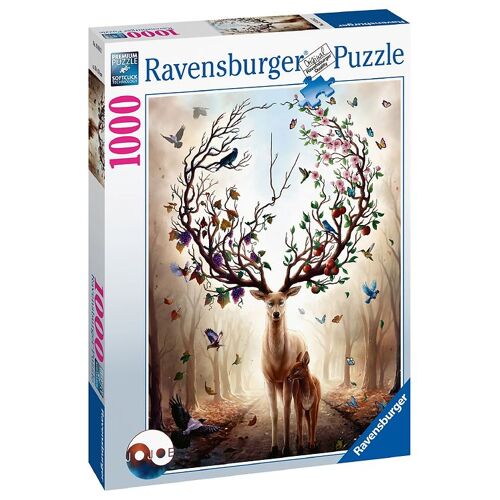 Ravensburger Puzzlespiel - 1000 Teile - Fantasy Deer