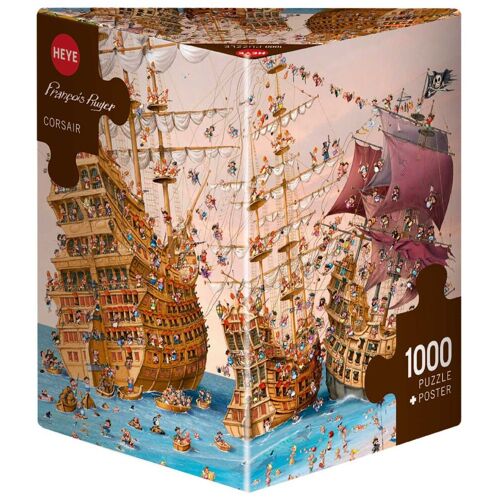 Heye Puzzle Puzzlespiel - Corsair - 1000 Teile - One Size - Heye Puzzle Puzzlespiel