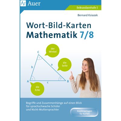 Auer Verlag Wort-Bild-Karten Mathematik Klassen 7-8 Auer Verlag Wort-Bild-Karten Mathematik Klassen 7-8