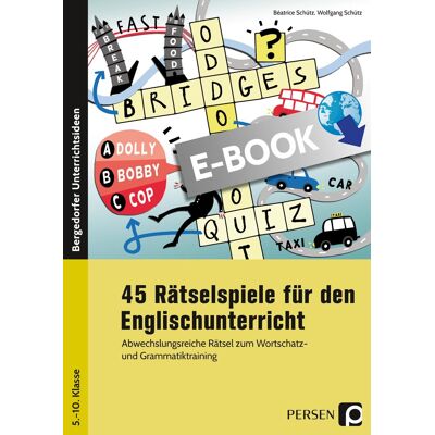Persen Verlag 45 Rätselspiele für den Englischunterricht Persen Verlag 45 Rätselspiele für den Englischunterricht