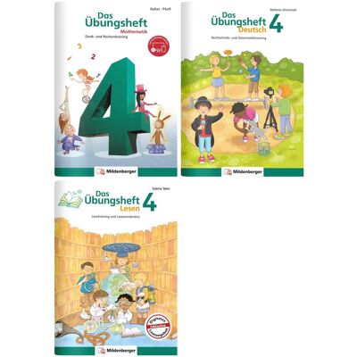 Mildenberger Sicher ins 5. Schuljahr – Paket: Rechnen – Schreiben – Lesen – Grammatik · Klasse 4 Mildenberger Sicher ins 5. Schuljahr – Paket: Rechnen – Schreiben – Lesen – Grammatik · Klasse 4