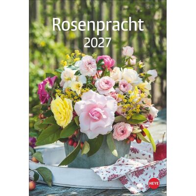 Heye Rosenpracht Kalender 2027 Heye Rosenpracht Kalender 2027