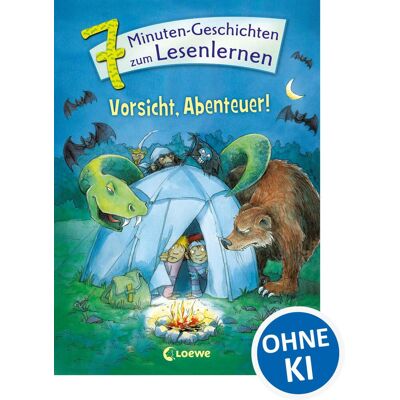 Loewe-Verlag Leselöwen - Das Original - 7-Minuten-Geschichten zum Lesenlernen - Vorsicht, Abenteuer! Loewe-Verlag Leselöwen - Das Original - 7-Minuten-Geschichten zum Lesenlernen - Vorsicht, Abenteuer!