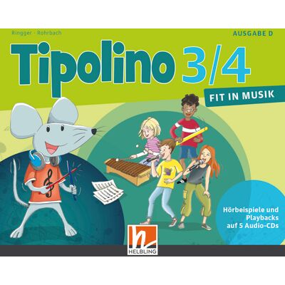 Helbling Verlag Tipolino 3/4 - Fit in Musik. Audio-CDs. Ausgabe D Helbling Verlag Tipolino 3/4 - Fit in Musik. Audio-CDs. Ausgabe D