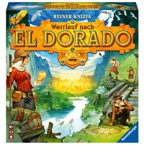 Ravensburger 27457 - Wettlauf nach El Dorado, Strategiespiel, Spiel für Erwachsene und Kinder ab 10 - Taktikspiel geeignet für 2-4 Spieler