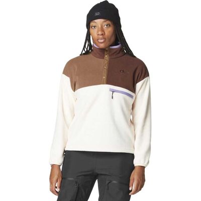Picture Arcca W 1/4 Fleece - Vanille Kakao Chicory - Damen - Fleecejacke Picture Arcca W 1/4 Fleece - Vanille Kakao Chicory - Damen - Fleecejacke