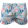 Franks Boardshort Mid Coral Blue M Unisex