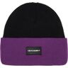 Oakley Tc Stretch Logo Beanie Blackout Ultra Purple One Size Unisex