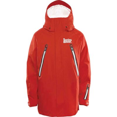 ThirtyTwo Spring Break Pintail Powder - Rot Schwarz - Snowboardjacke ThirtyTwo Spring Break Pintail Powder - Rot Schwarz - Snowboardjacke