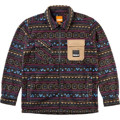 Thirtytwo Rest Stop Zip Up Jacke - Maroon - Herren Thirtytwo Rest Stop Zip Up Jacke - Maroon - Herren