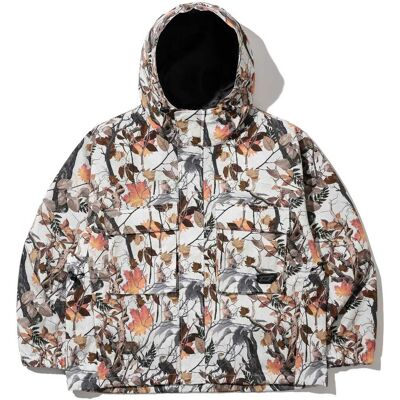 BS RABBIT Große Tasche Kapuzenjacke - Realtree Weiß - Unisex BS RABBIT Große Tasche Kapuzenjacke - Realtree Weiß - Unisex