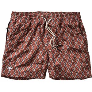 Mey & Edlich OAS Herren Schwimmshorts Regular Fit Braun gemustert L, M, S, XL, XXL