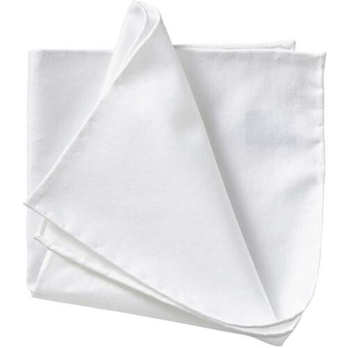 Mey & Edlich Oxford-Einstecktuch Weiß 01