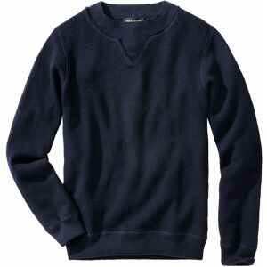 Mey & Edlich Herren Sweater Regular Fit Blau einfarbig 46, 48, 50, 52, 54, 56