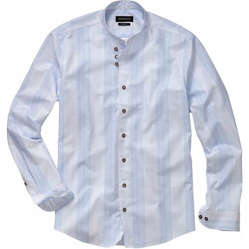 Mey & Edlich Feinstreifenhemd Weiß 39