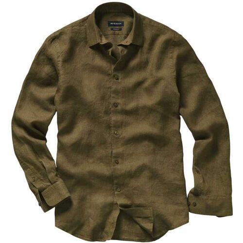 Mey & Edlich Prestige-Leinenhemd Grün 41