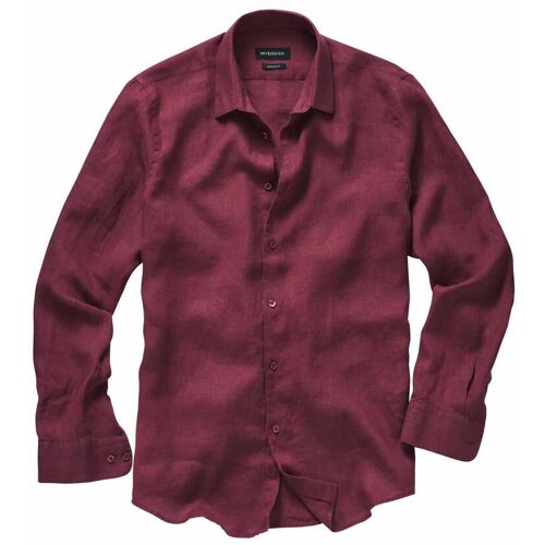 Mey & Edlich Prestige-Leinenhemd Rot 44