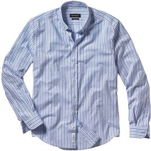 Mey & Edlich Business-As-Unusual-Shirt Blau 39