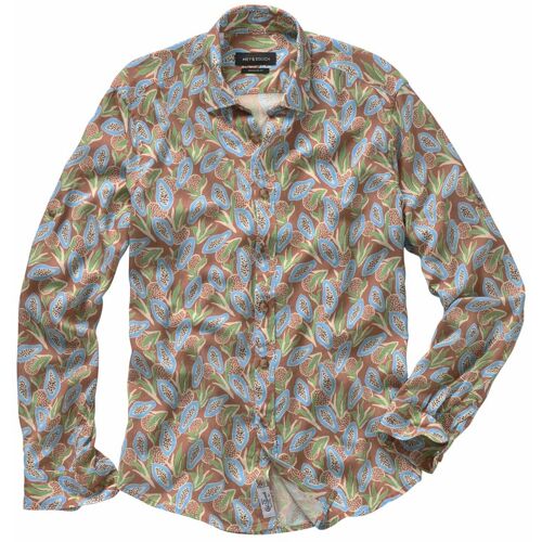 Mey & Edlich Papaya-Hemd Braun 38