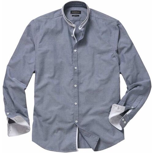 Mey & Edlich Protagonisten-Hemd Blau 45