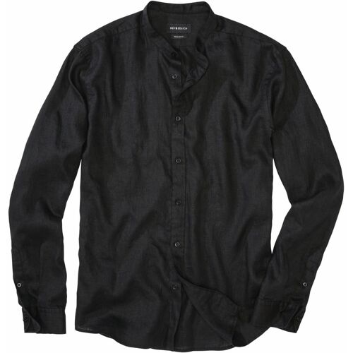 Mey & Edlich Elementar-Leinenhemd Schwarz 42