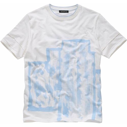 Mey & Edlich Kunstwerk-Shirt Blau XXL