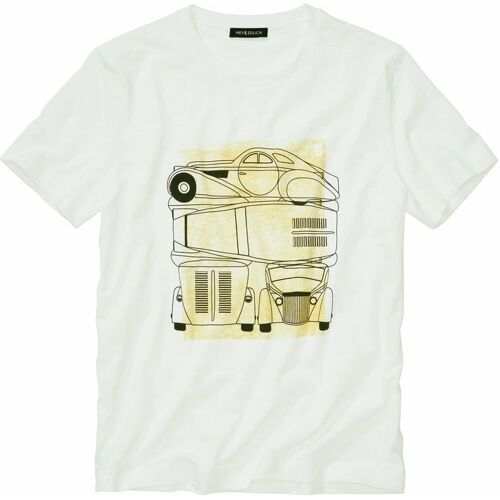 Mey & Edlich Phantom-T-Shirt Weiß S