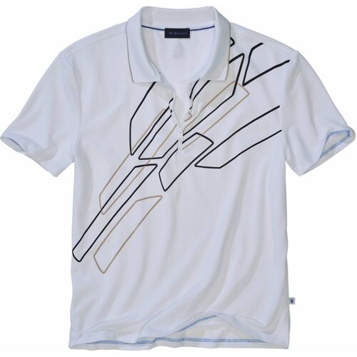 Mey & Edlich Neues-Spiel-Poloshirt Weiß M