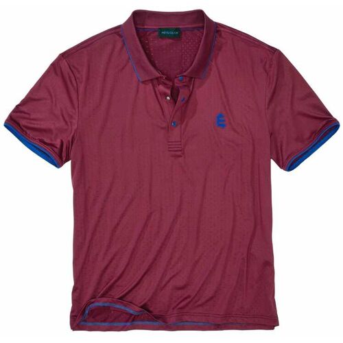 Mey & Edlich Dranbleiber-Poloshirt Rot M