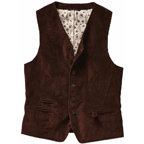Mey & Edlich Ernst-Mey-Cord-Anzugweste Braun 52