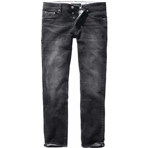 Mey & Edlich Lombardi Selvedge-Jeans Schwarz 36/34