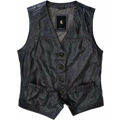 Mey & Edlich Easy Rider Lederweste Grau 50