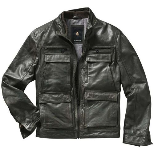 Mey & Edlich Vollkommene Lederjacke Grün 54