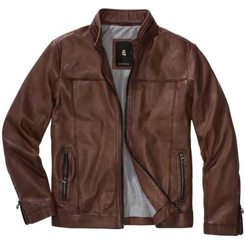 Mey & Edlich Fudge-Lederjacke Braun 58