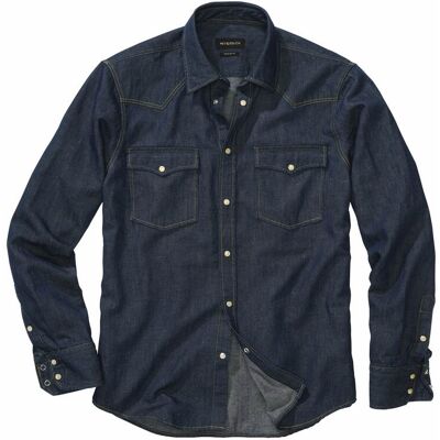 Mey & Edlich Rohes Westernhemd Blau 45 Mey & Edlich Rohes Westernhemd Blau 45