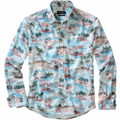 Mey & Edlich Lagunen-Hemd Blau 43 Mey & Edlich Lagunen-Hemd Blau 43