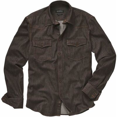Mey & Edlich Western-Stadt-Hemd Braun 38 Mey & Edlich Western-Stadt-Hemd Braun 38