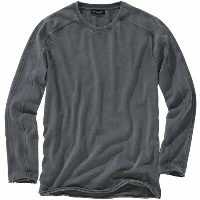 Mey & Edlich Getopptes Longsleeve Grau 3XL Mey & Edlich Getopptes Longsleeve Grau 3XL