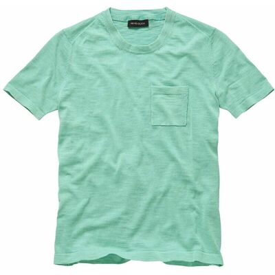 Mey & Edlich Ultraleichtes Strickshirt Blau 52 Mey & Edlich Ultraleichtes Strickshirt Blau 52