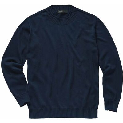 Mey & Edlich Prima-Pima-Pullover Blau 58 Mey & Edlich Prima-Pima-Pullover Blau 58
