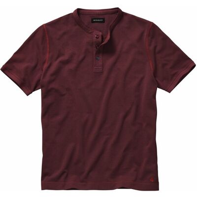 Mey & Edlich Stehkragen-Polo Lila XL Mey & Edlich Stehkragen-Polo Lila XL