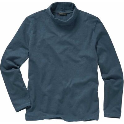 Mey & Edlich Hals-über-Kopf-Rollneck Blau XL Mey & Edlich Hals-über-Kopf-Rollneck Blau XL