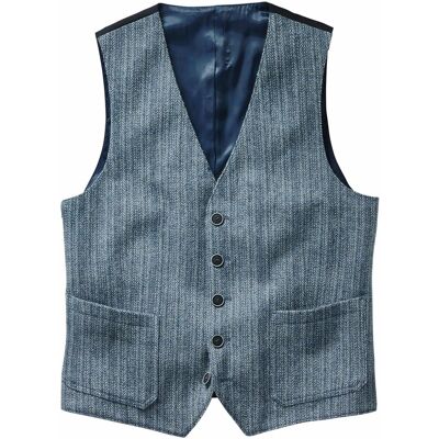 Mey & Edlich Webspiel-Weste Blau 58 Mey & Edlich Webspiel-Weste Blau 58