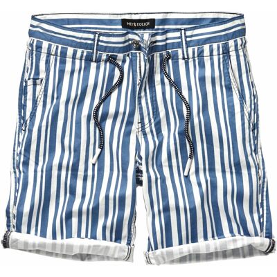 Mey & Edlich Mittelmeer-Streifenshorts Blau 48 Mey & Edlich Mittelmeer-Streifenshorts Blau 48