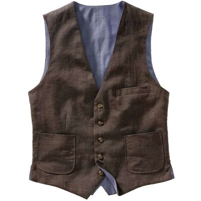 Mey & Edlich Pfeif-drauf-Weste Braun 56 Mey & Edlich Pfeif-drauf-Weste Braun 56