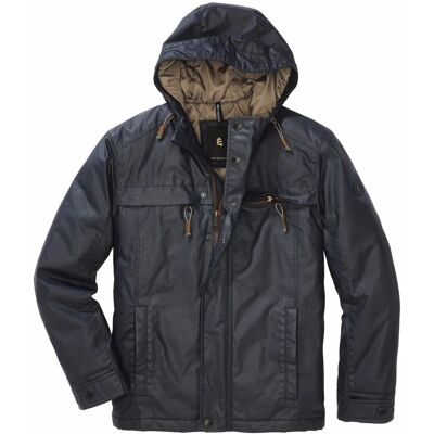 Mey & Edlich Dry-Wax-Outdoorjacke Blau 48 Mey & Edlich Dry-Wax-Outdoorjacke Blau 48