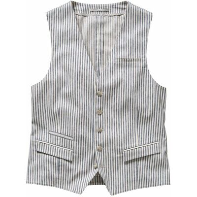 Mey & Edlich Weste Riga Sottile Blau 50 Mey & Edlich Weste Riga Sottile Blau 50